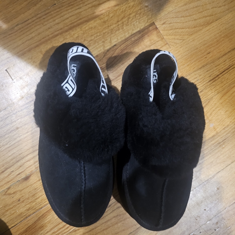 UGG®Funkette Slingback Platform Slippers